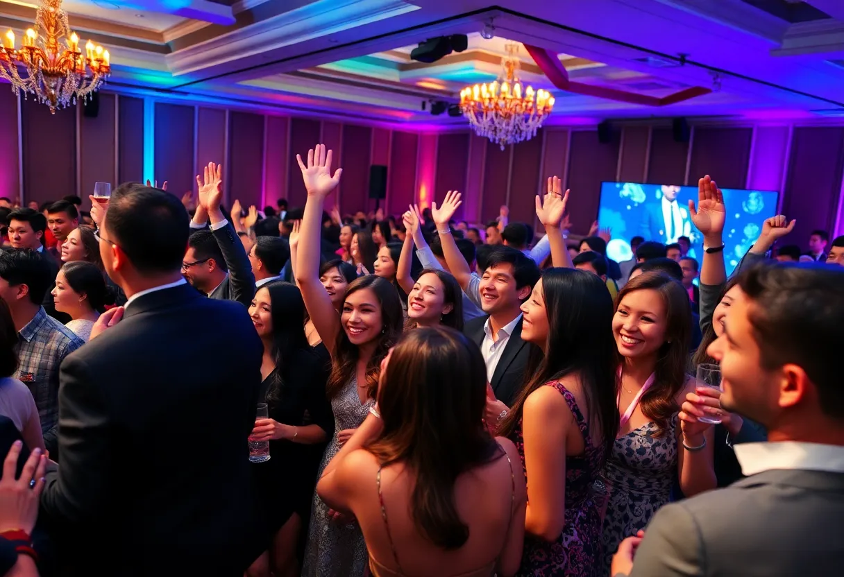 Gala event celebrating 40 Under Forty class