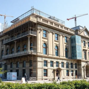Renovation of Charity Hospital into a mixed-use space in New Orleans