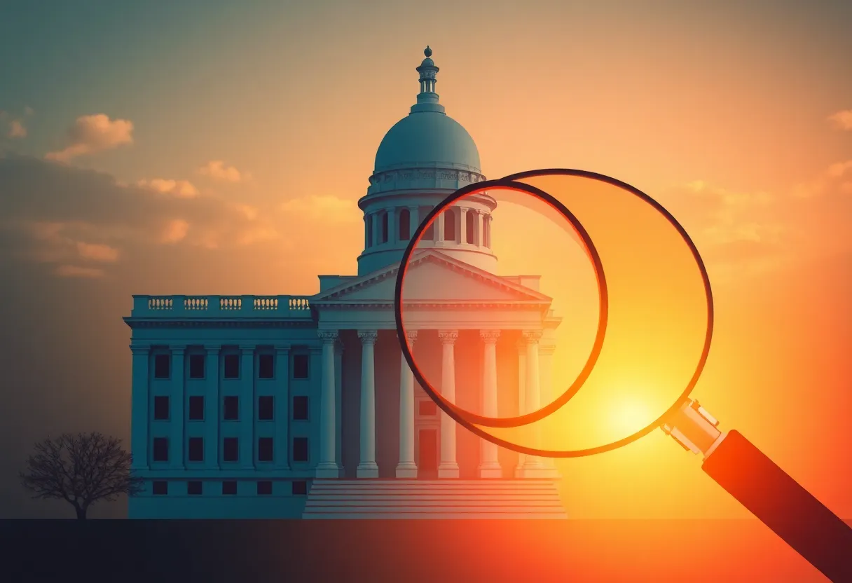 Abstract image symbolizing oversight in the CIA.