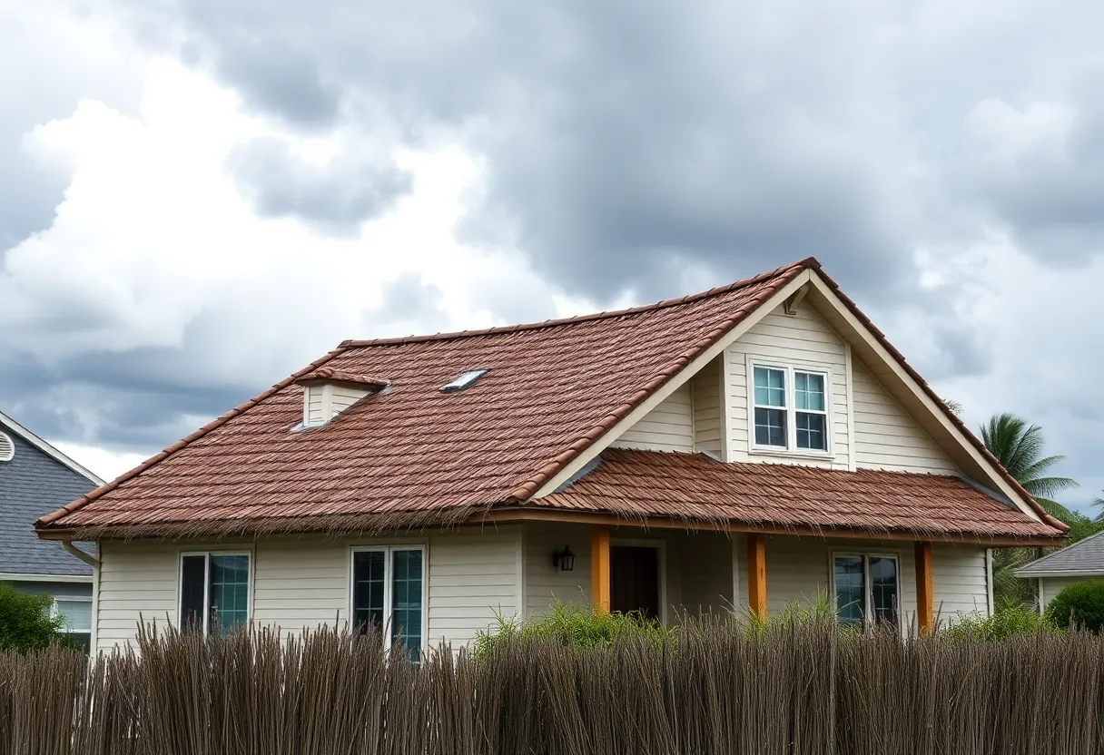 Visual of a fortified roof designed for hurricane resistance