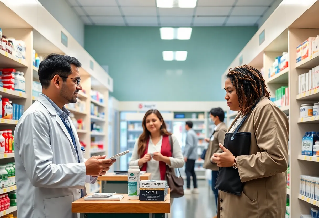Illustration of independent pharmacies and drug pricing transparency in Louisiana.
