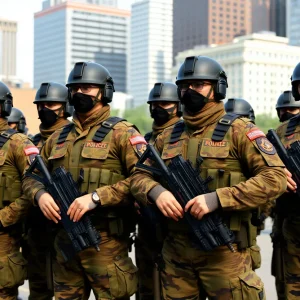 National Guard members ensuring public safety in Louisiana