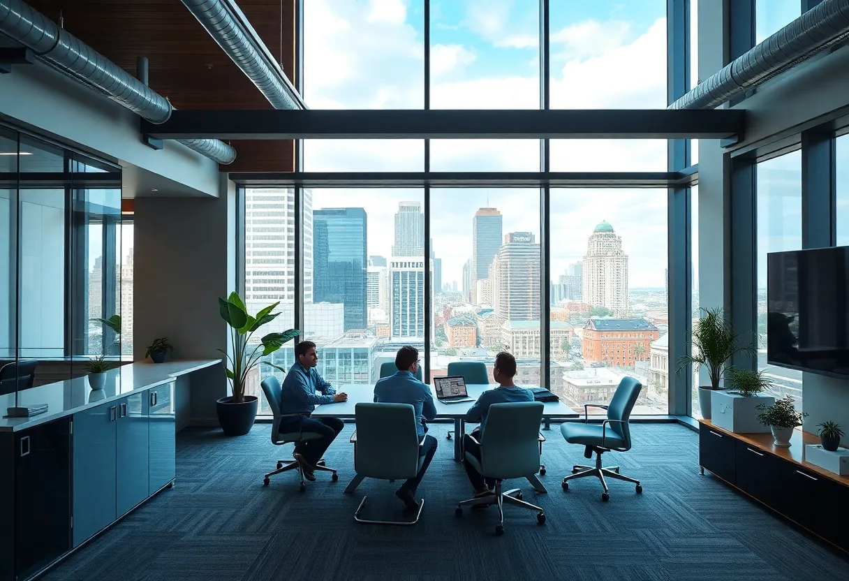 New office of Lee & Associates in New Orleans