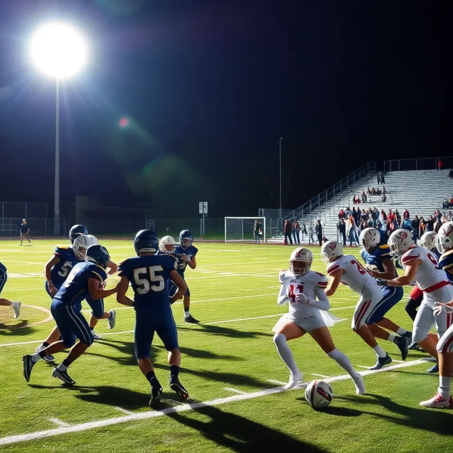 High school football game between Rummel Raiders and U-High