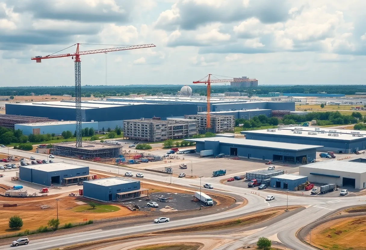 Transformation of industrial land in Louisiana