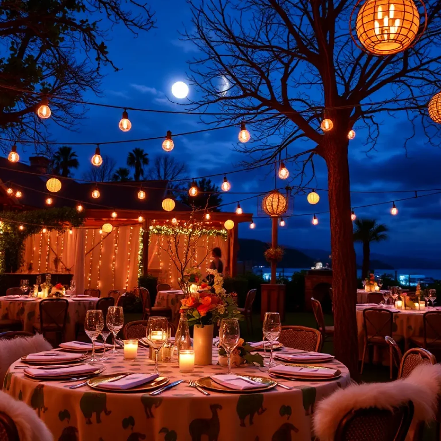 Whimsical setting for the Louisiana Children's Museum Play Soirée gala