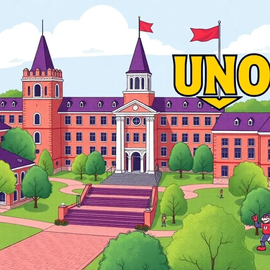 Conceptual image representing the rebranding of the University of New Orleans to LSU New Orleans